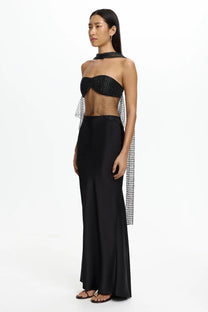 ROBIN STRAPLESS DRAPE TOP