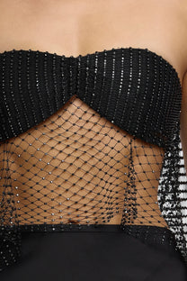 ROBIN STRAPLESS DRAPE TOP