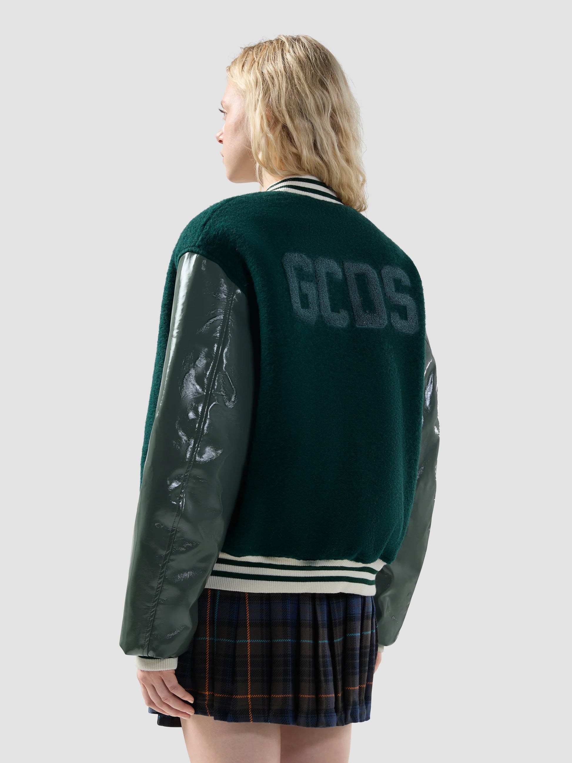 GCDS LOGO VARSITY BOMBER