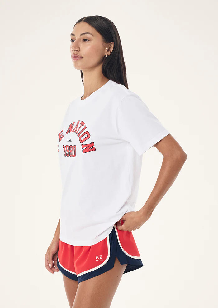 ESTABLISHED TEE IN OPTIC WHITE