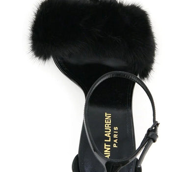 BLACK MINK BEA 90 SANDALS