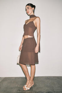 MIRABELLE SHEER MIDI SET