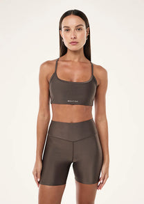 FAIRMONT SPORT BRA IN MAJOR BROWN
