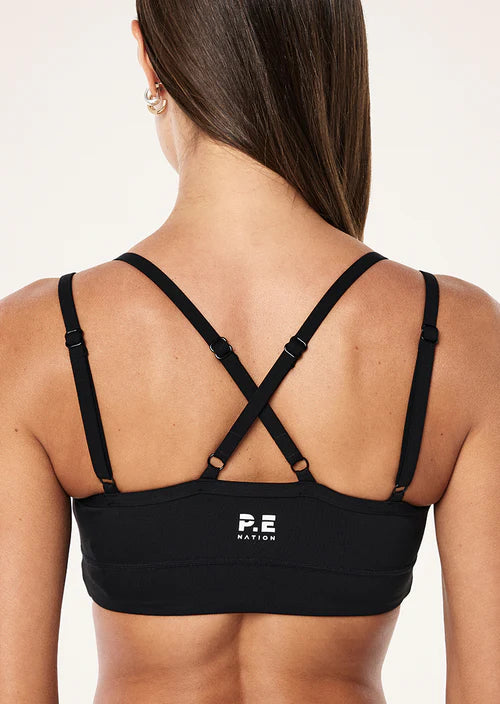 PARAMOUNT SPORT BRA IN BLACK