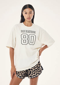 PRIME OVERSIZED TEE WHISPER WHITE