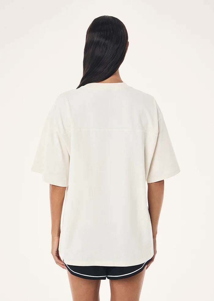 PRIME OVERSIZED TEE WHISPER WHITE