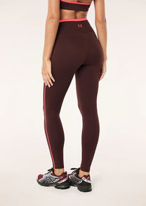 RADAR FULL LENGHT LEGGING IN MAHOGANY &amp; DIVA PINK