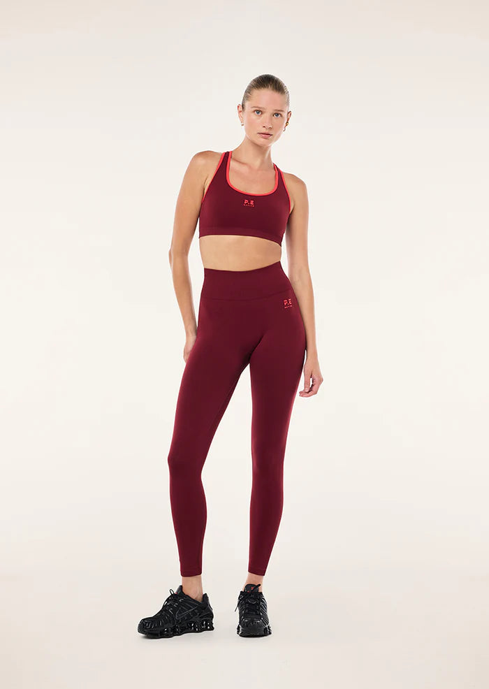 RESTORE SEAMLESS CABERNET LEGGINGS