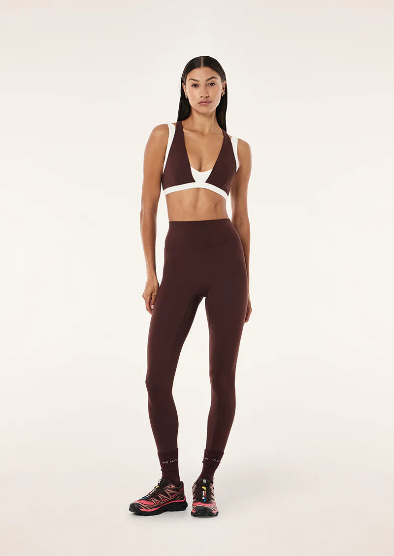 SIGNATURE FULL LENGHT LEGGING IN MAHOGANY