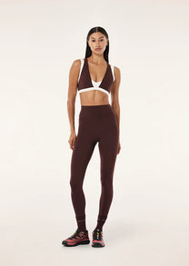SIGNATURE FULL LENGHT LEGGING IN MAHOGANY