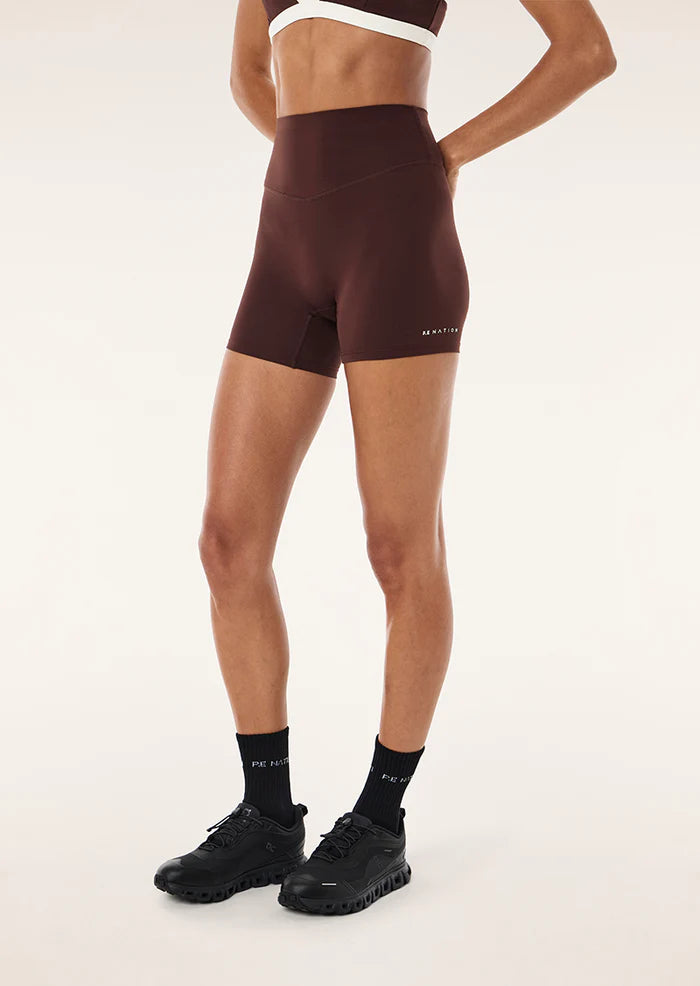 SIGNATURE 5" BIKE SHORT MAHOGANY