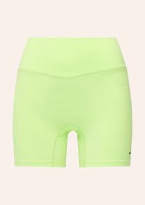 WASHED LIME SIGNATURE 5" BIKE SHORT