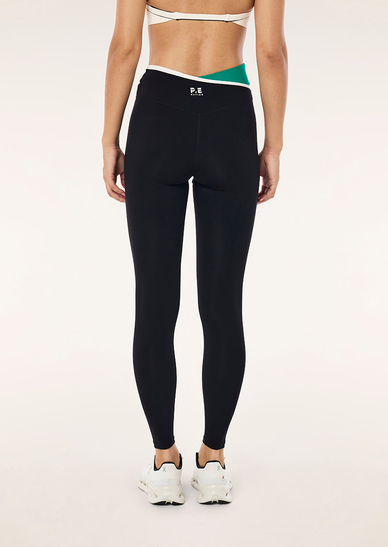 STATUS B/COLLEGE GREEN LEGGINGS