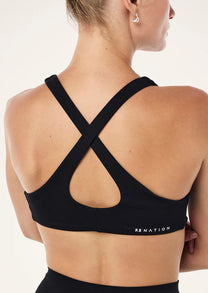 SWIFT SPORT BRA IN BLACK