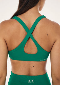 SWIFT SPORTS BRA COLLEGE GREEN