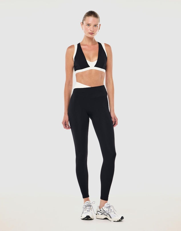 WANDER FULL LENGHT BLACK/ WHISPER WHITE LEGGING