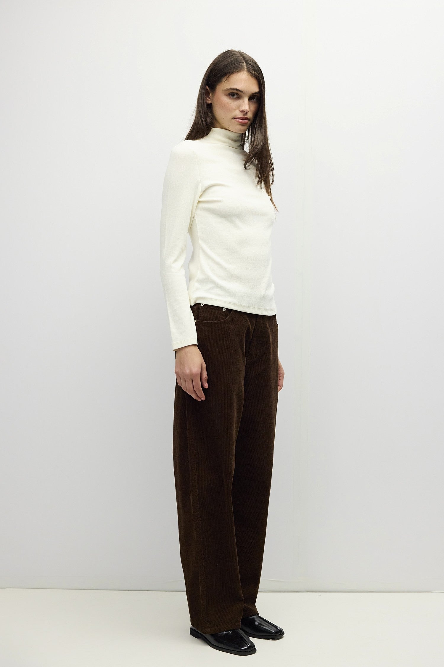 THE MIRANDA PANT BROWN