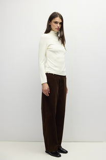 THE MIRANDA PANT BROWN