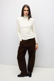 THE MIRANDA PANT BROWN