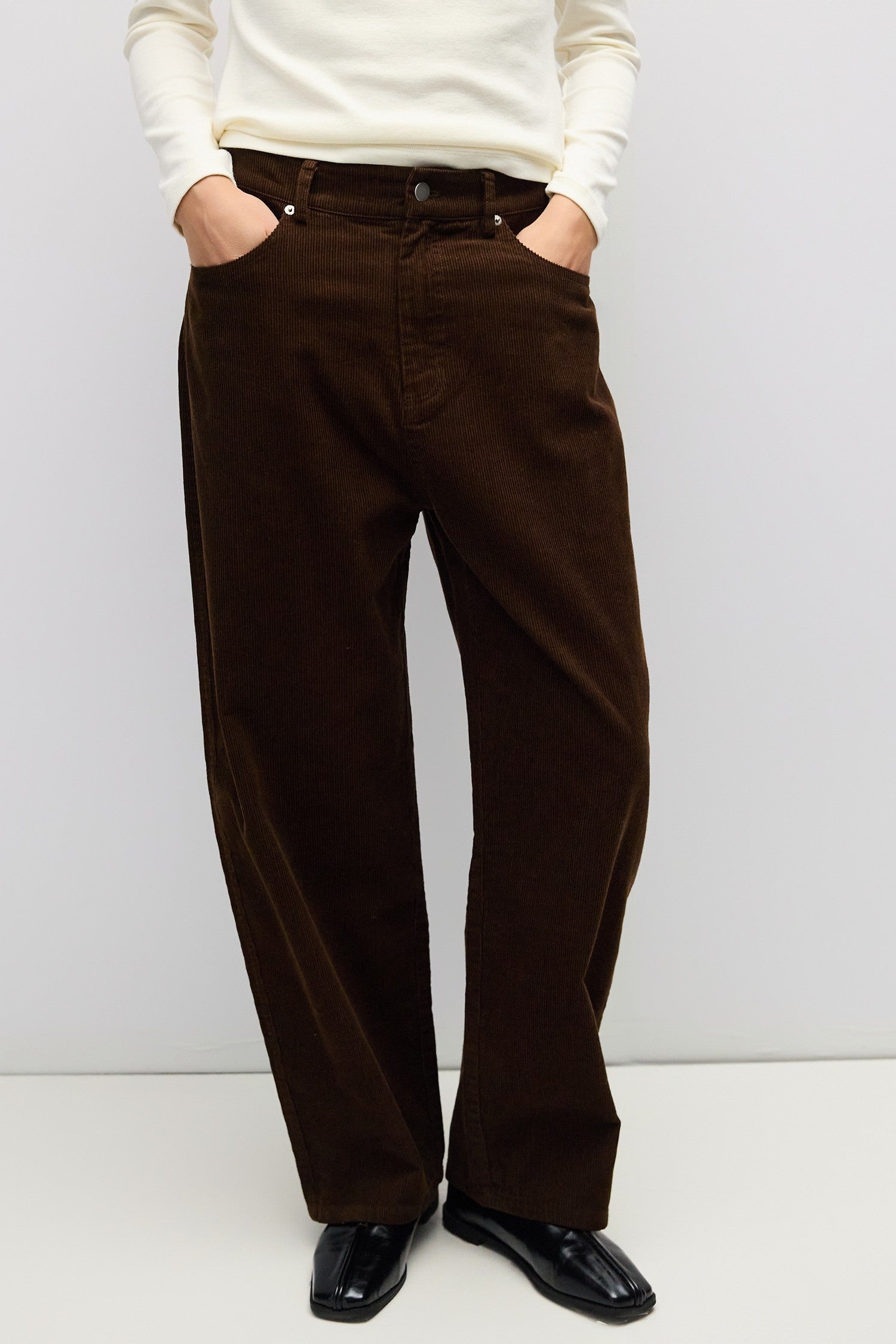 THE MIRANDA PANT BROWN