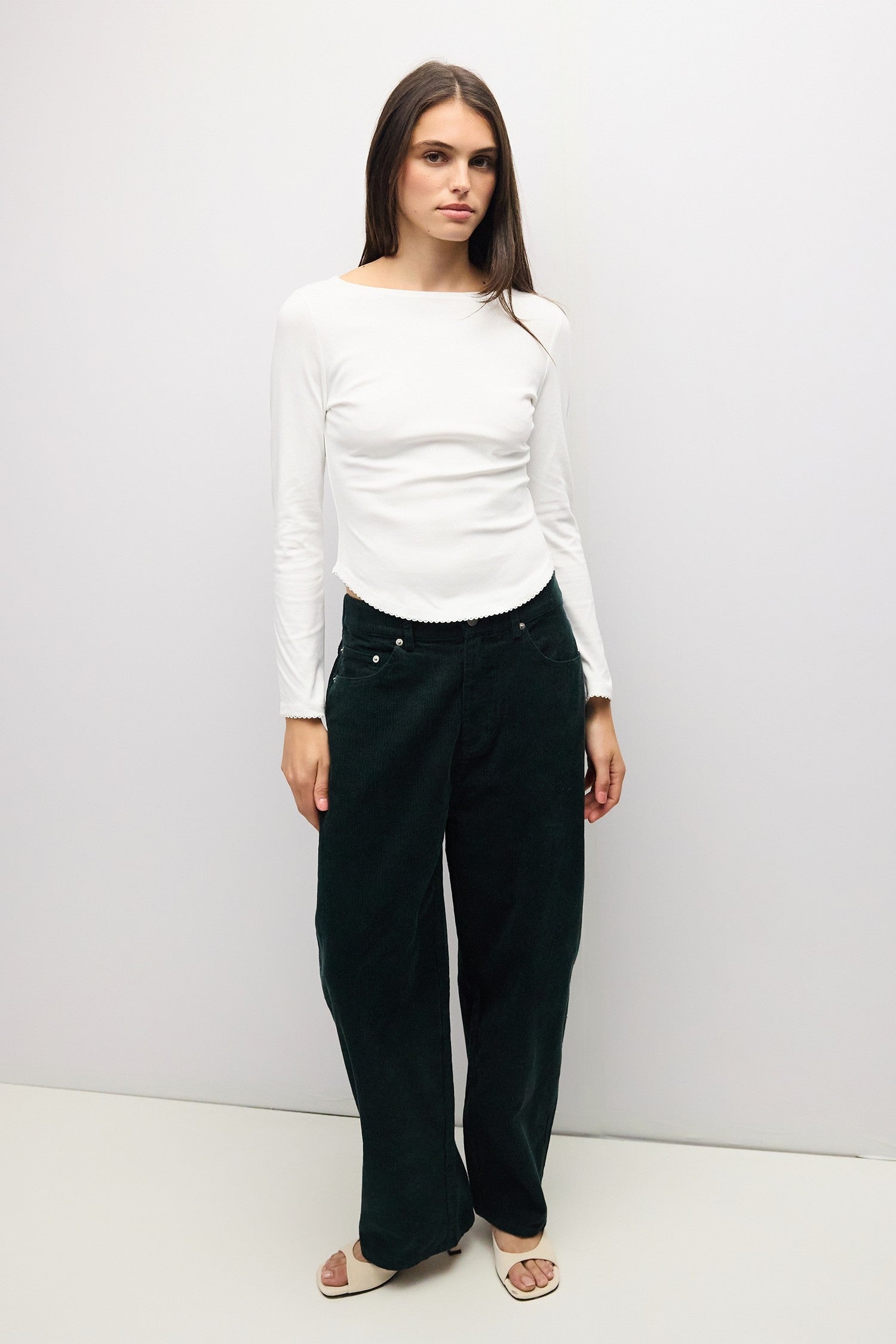 THE MIRANDA PANT GREEN
